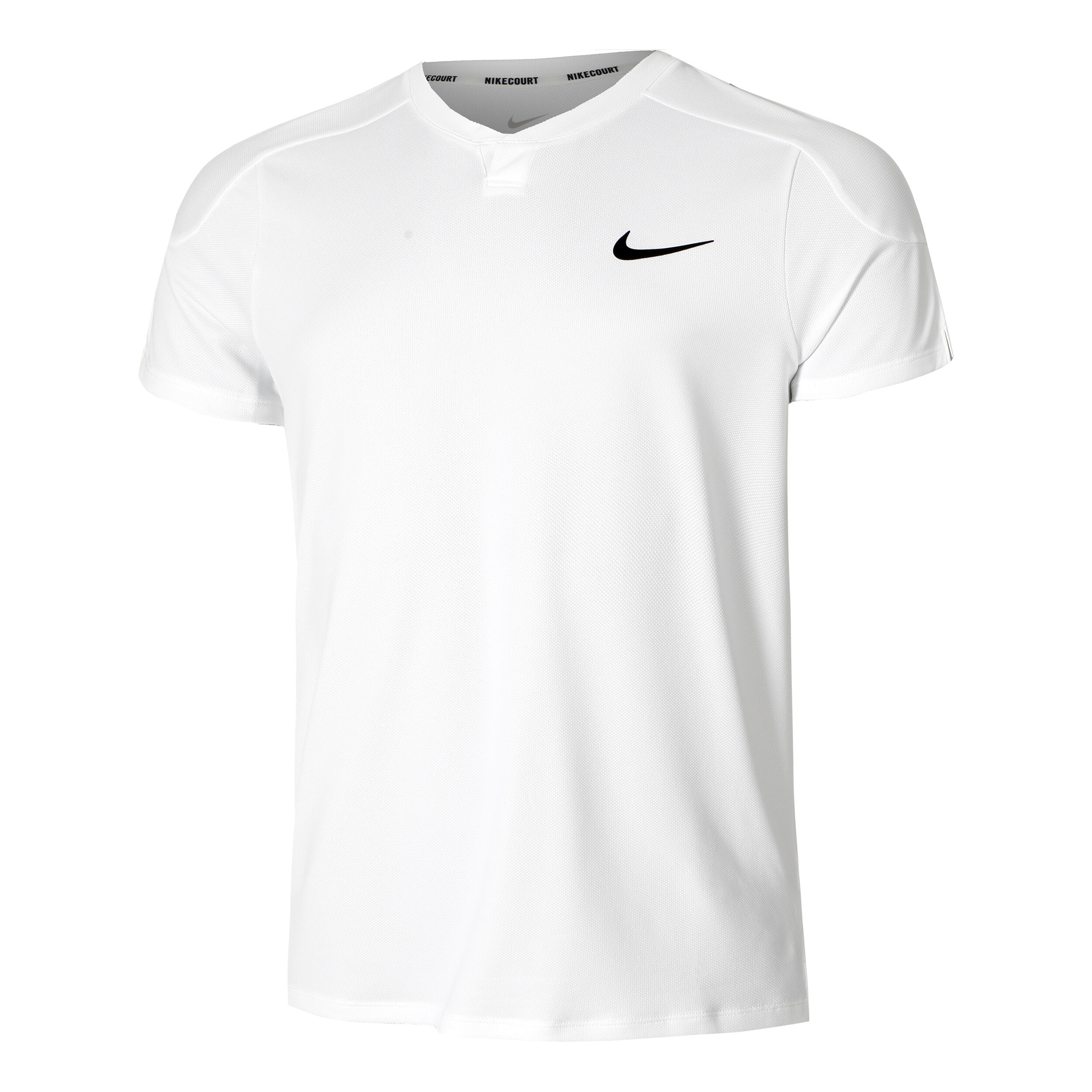 Nike Dri Fit Court Slam T Shirt Herren WeiB Gold online kaufen Tennis Point AT