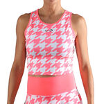 Endless Bekleidung Endless Chill Tank-Top Damen-Koralle,Weiß