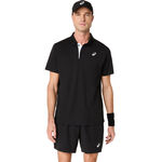 ASICS Tennisbekleidung ASICS Court Polo Herren-schwarz