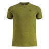 Essential Seamless Laufshirt Herren-gr&uuml;n