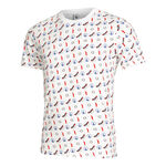 Quiet Please Bekleidung Quiet Please New York Statement T-Shirt Herren - weiß, mehrfarbig
