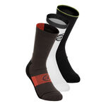 Bullpadel Bekleidung Bullpadel Sportsocken 3er Pack Unisex - mehrfarbig, 