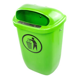 Abfallbehälter grün 50 l