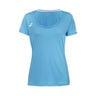 Play Cap Sleeve T-Shirt Mädchen-Blau,Weiß