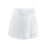 Minimal High Waist Rock Damen-Weiß,Silber
