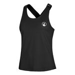 Quiet Please Bekleidung Quiet Please Serve & Volley Tank-Top Damen - schwarz, 
