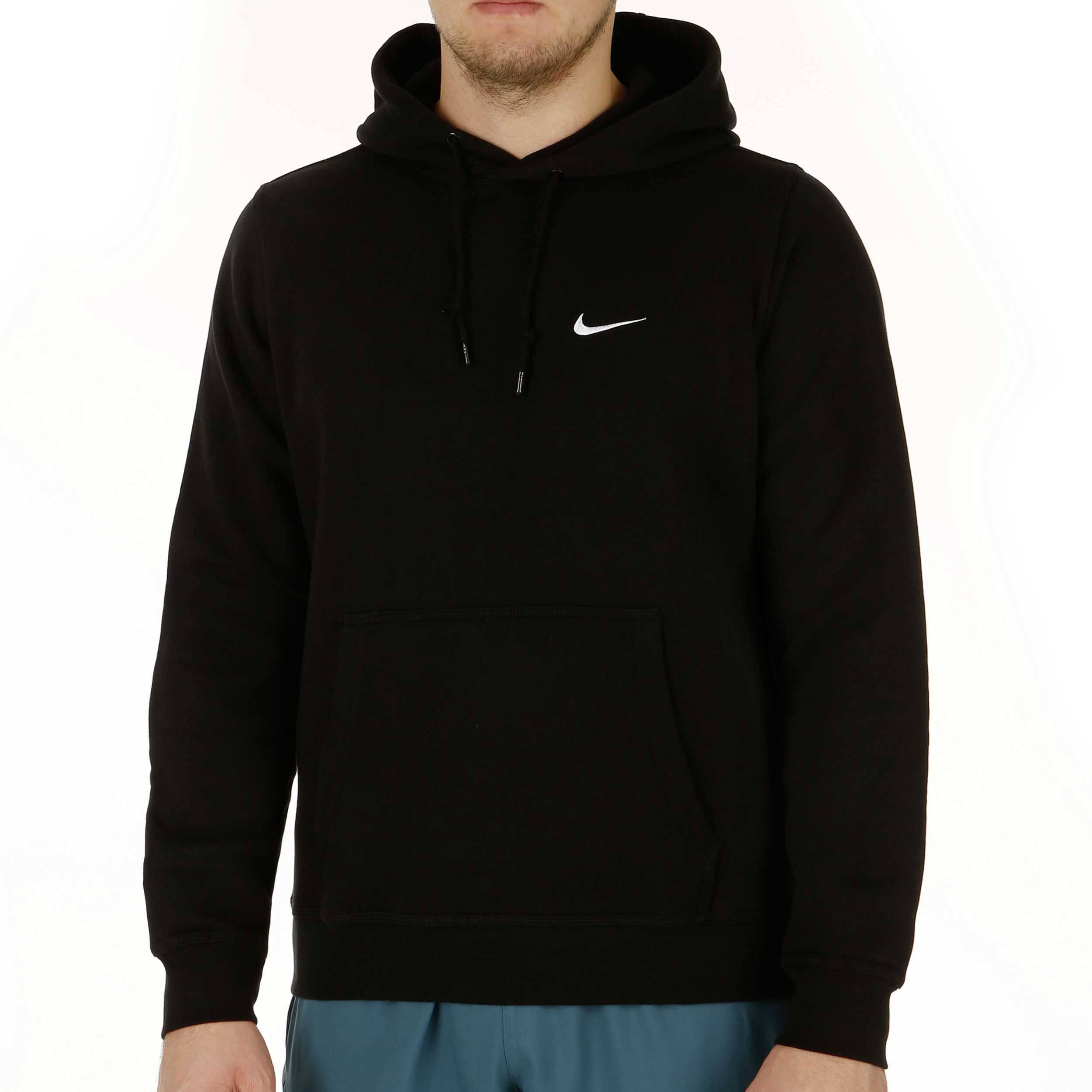 Nike swoosh hoodie schwarz shop