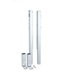 Tegra Platzbedarf Tegra ASS Tennisnetzpfosten-Silber