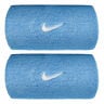 Swoosh Classic Doublewide Schwei&szlig;band Unisex - blau, wei&szlig;