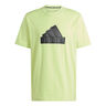 Future Icon Badge of Sport T-Shirt Herren - limette, schwarz