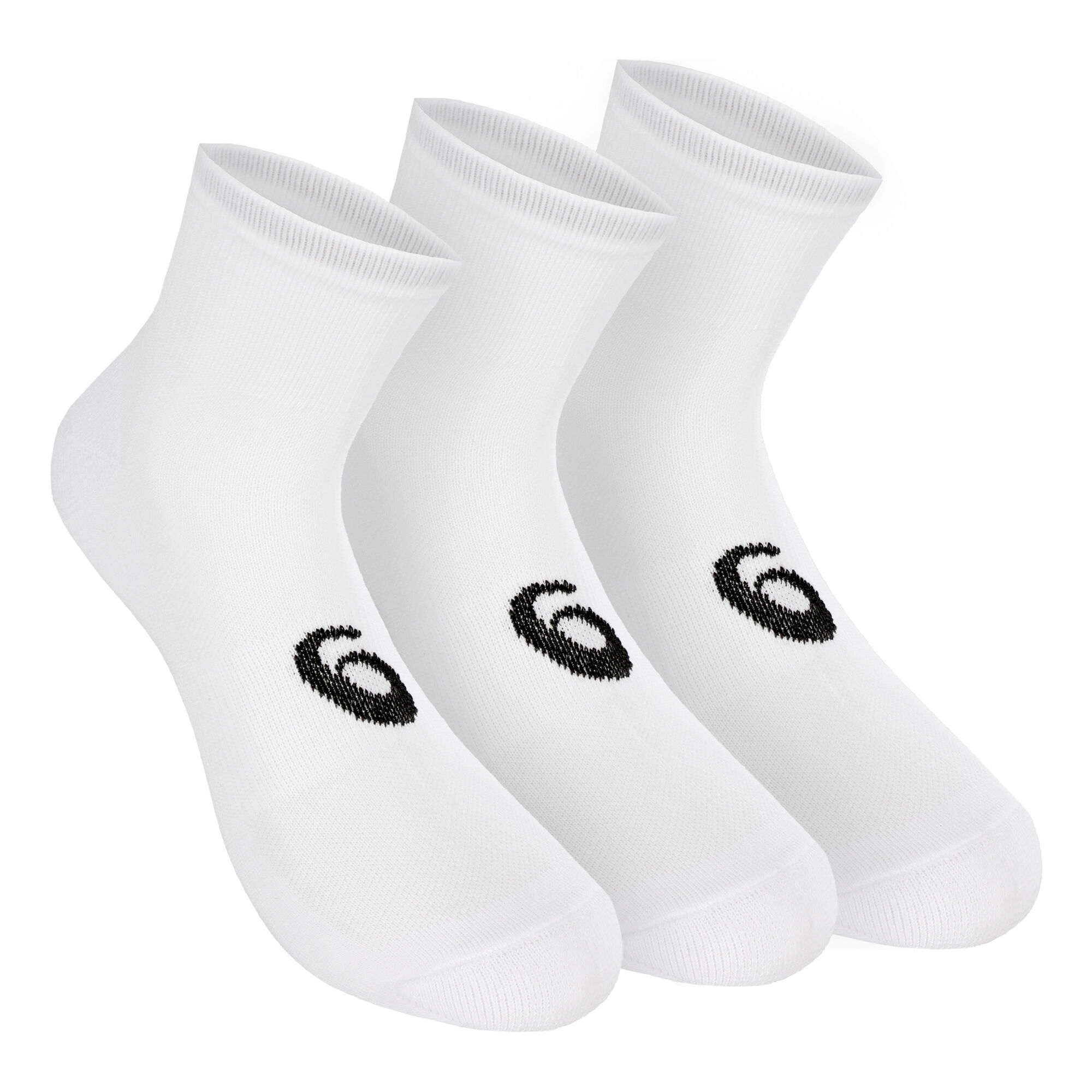 Tennis Schwarz Sportsocken AT Quarter Weiß, online kaufen Pack ASICS 3er Point |