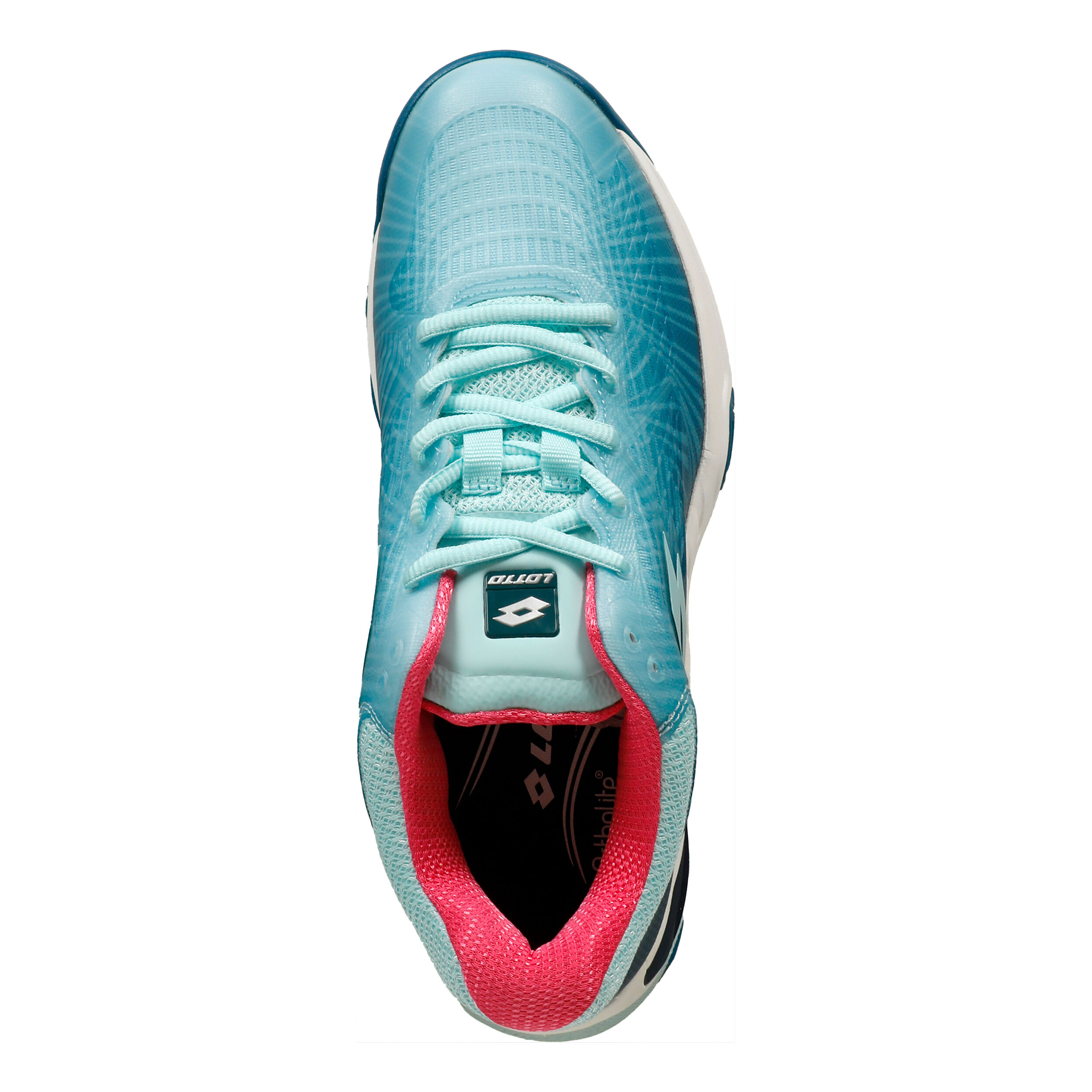 Lotto Mirage 100 II Allcourtschuh Damen Turkis Blau online kaufen Tennis Point AT