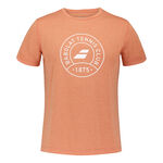 Babolat Bekleidung Babolat Exercise Graphic T-Shirt Herren-Orange,Wei&szlig;