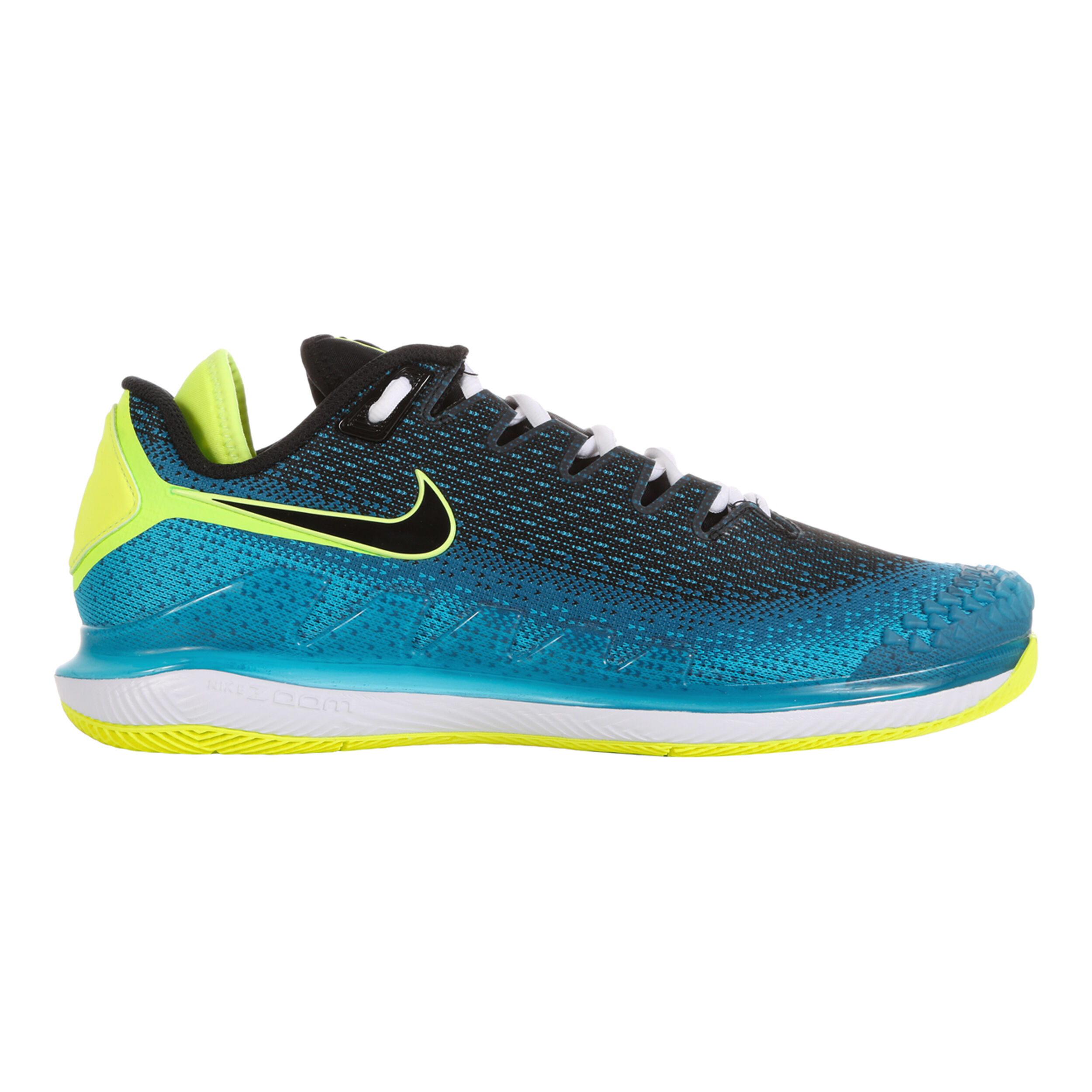 Nike Air Zoom Vapor X Knit Allcourtschuh Herren Turkis Schwarz online kaufen Tennis Point AT