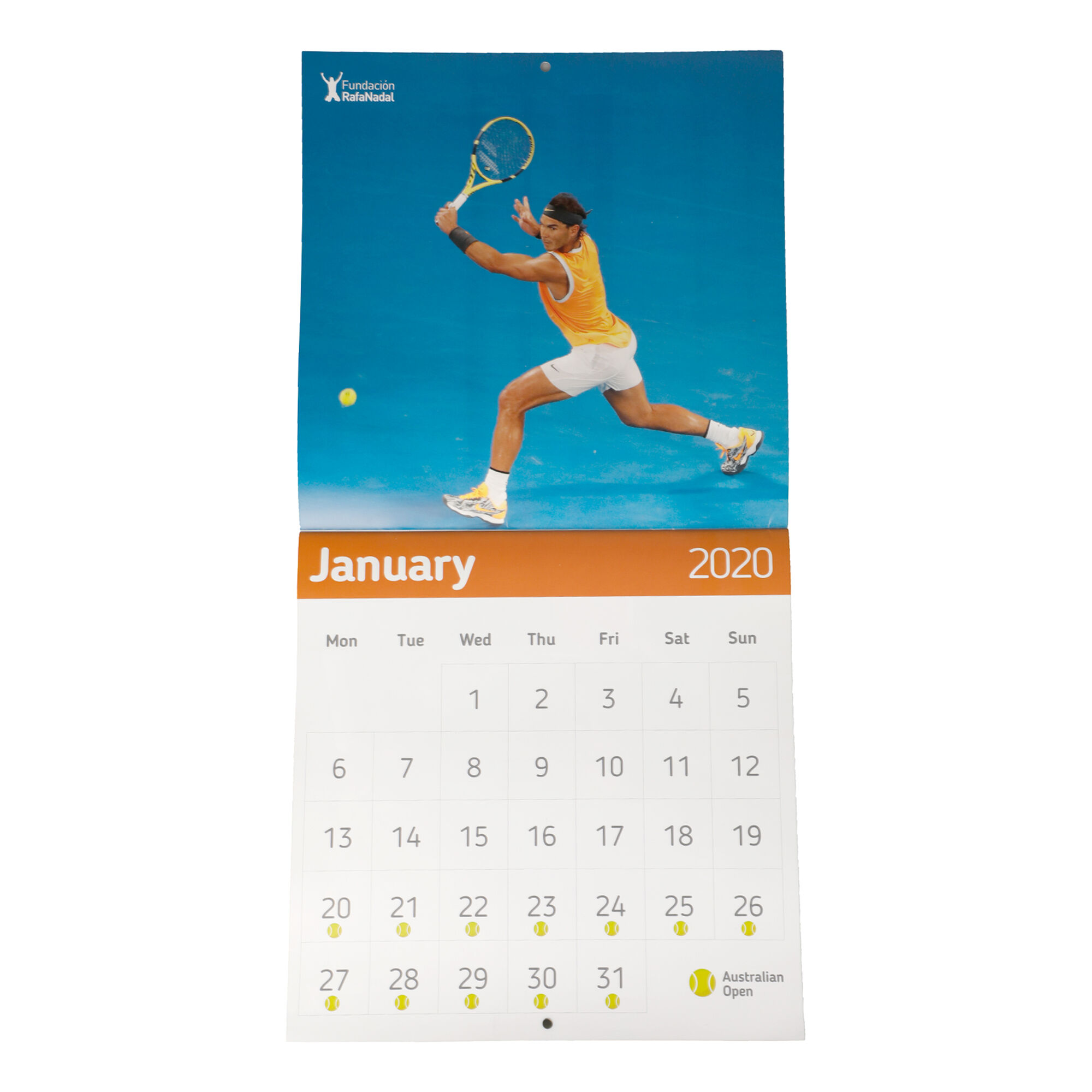 The 2020 rafael nadal tennis season officially began on 3 january 2020, in the first round at the inaugural 2020 atp cup group b venues in perth. Tennis-Point Kalender 2020 Rafael Nadal online kaufen ...