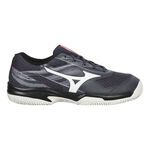 Mizuno Tennisschuhe Mizuno Break Shot 5 Sandplatzschuh Herren-Grau,Wei&szlig;