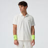 Match Polo Herren-Creme