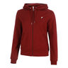 Hanni Sweatjacke Damen - dunkelrot, 