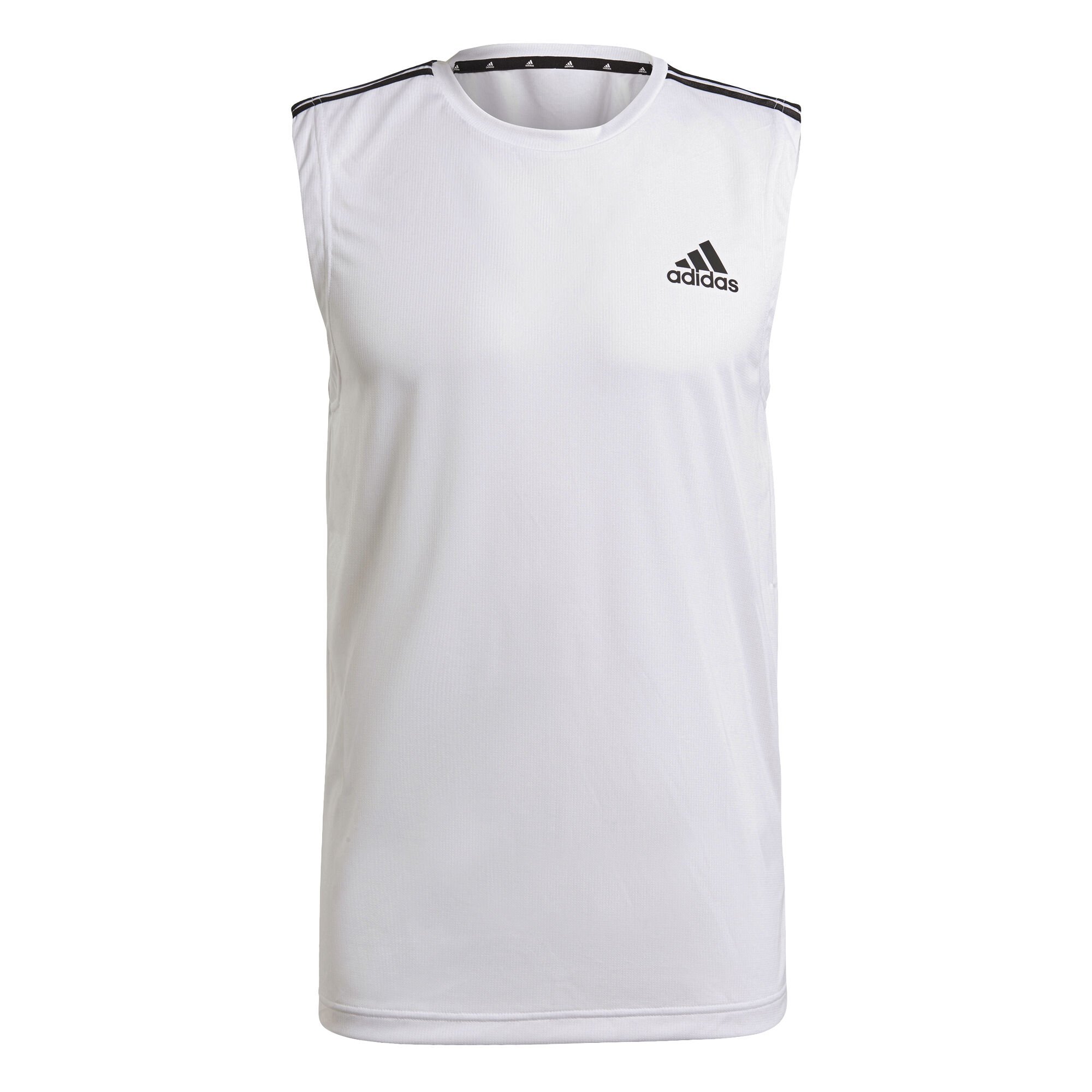 adidas 3 Stripes Tank Top Herren WeiB online kaufen Tennis Point AT