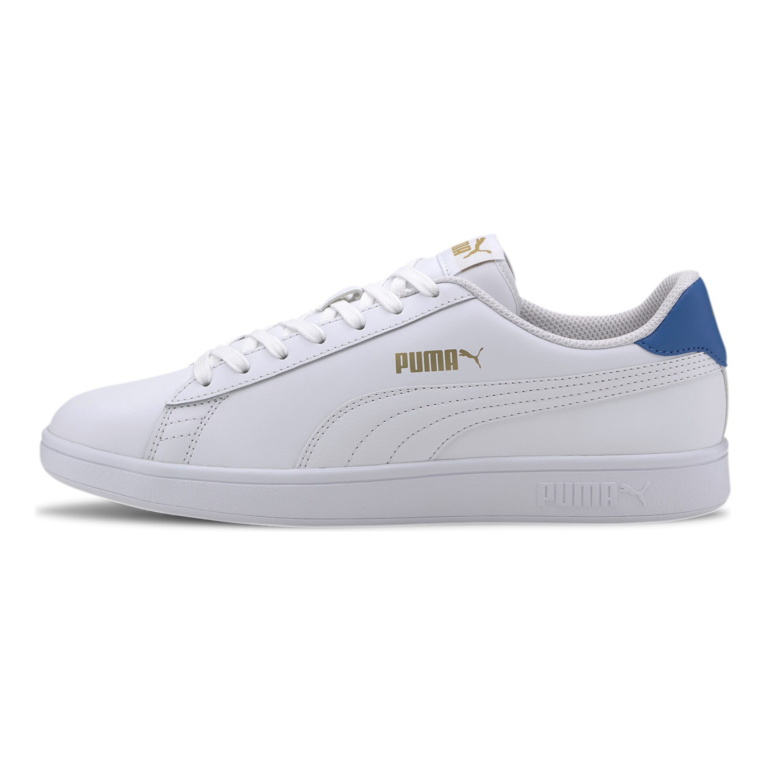 Puma Smash V2 Sneaker Herren WeiB Blau online kaufen Tennis Point AT