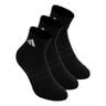 Essentials Ankle 3P Tennissocken - 3er Pack Unisex-schwarz