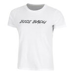 BIDI BADU Bekleidung BIDI BADU Protected Leafs Chill T-Shirt Damen-Wei&szlig;