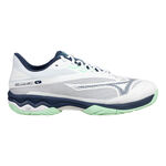 Mizuno Tennisschuhe Mizuno Wave Exceed Light 2 Allcourtschuh Herren-Weiß,Blau