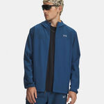 Under Armour Bekleidung Under Armour Velociti Pro Storm  Laufjacke Herren-blau, silber