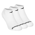 Babolat Bekleidung Babolat Invisible Tennissocken 3er Pack-Wei&szlig;