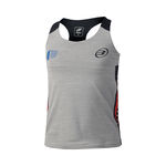 Bullpadel Bekleidung Bullpadel Ravolta Tank-Top Kinder-Grau
