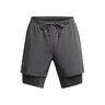 Launch 5in 2in1  Laufshorts Herren-dunkelgrau, dunkelgrau
