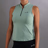 Glam Polo Damen-Grün,Dunkelblau