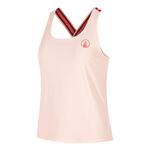Quiet Please Bekleidung Quiet Please Endlessly Serve & Volley 2.0 Tank-Top Damen-Rosa,Mehrfarbig