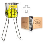Balls Unlimited Code Black 4er, 25 Dosen plus Ballkorb