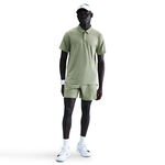 Nike Bekleidung Nike Court Dri-FIT Advantage Polo Herren - oliv, wei&szlig;