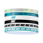 Nike Bekleidung Nike Nike Flex Classic Printed Haarband 6er Pack-Gelb,Grün