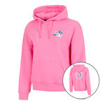Quiet Please Hoody Quiet Please Crush TMTTC Hoody Damen-pink, wei&szlig;