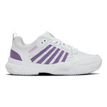 K-Swiss Tennisschuhe K-Swiss COURT EXPRESS 2 Clay Sandplatzschuh Damen-wei&szlig;, lavendel
