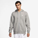 Nike Bekleidung Nike Club Bb Full-Zip Sweatjacke Herren - grau