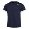 Court T-Shirt Herren - dunkelblau, wei&szlig;