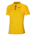Mizuno Bekleidung Mizuno Frontier Shadow Polo Herren-Gelb