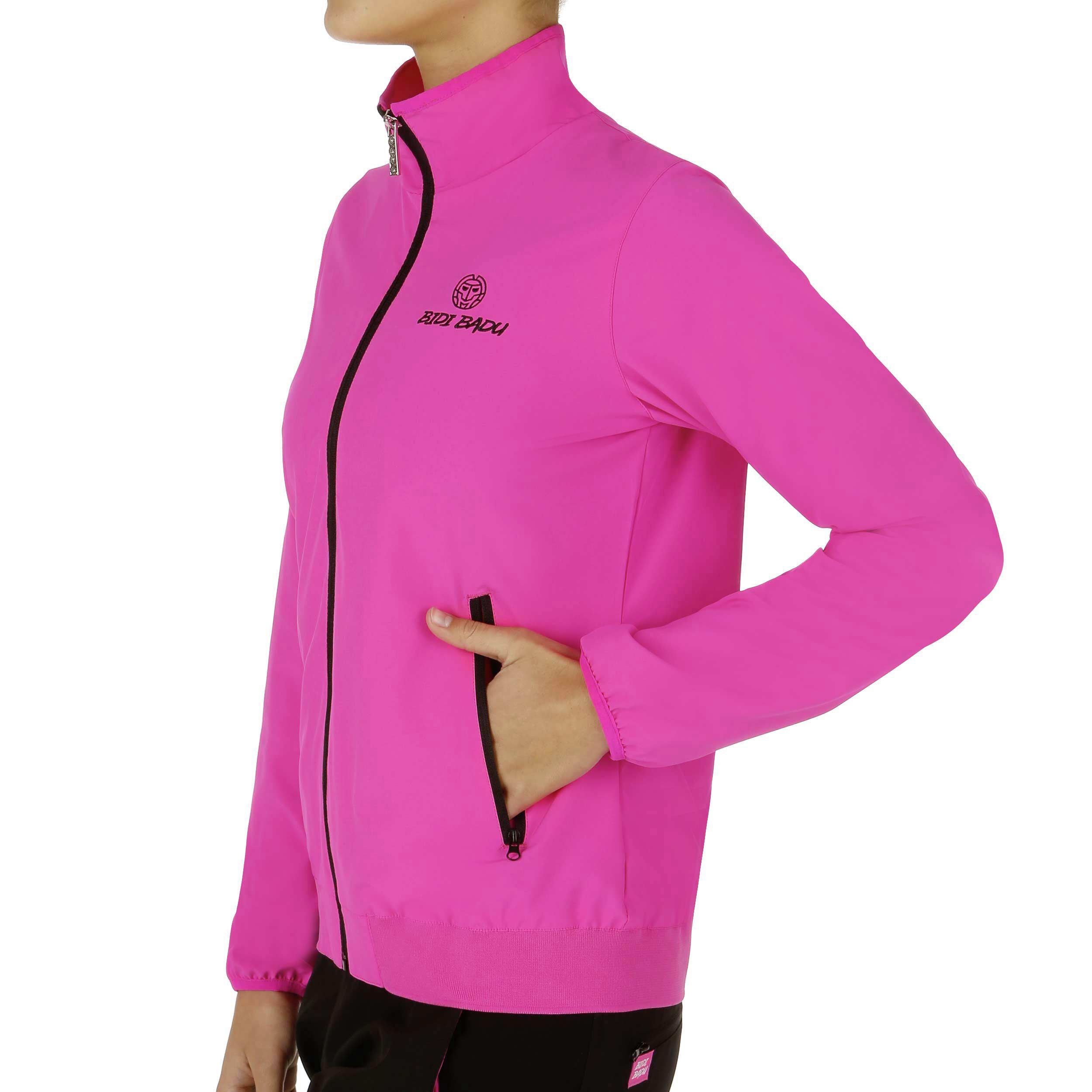 BIDI BADU Liza Tech Trainingsjacke Damen Pink, Schwarz BIDI BADU Liza Tech Trainingsjacke Damen Pink, Schwarz