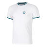 Create Break Ringer T-Shirt Herren-Weiß,Petrol