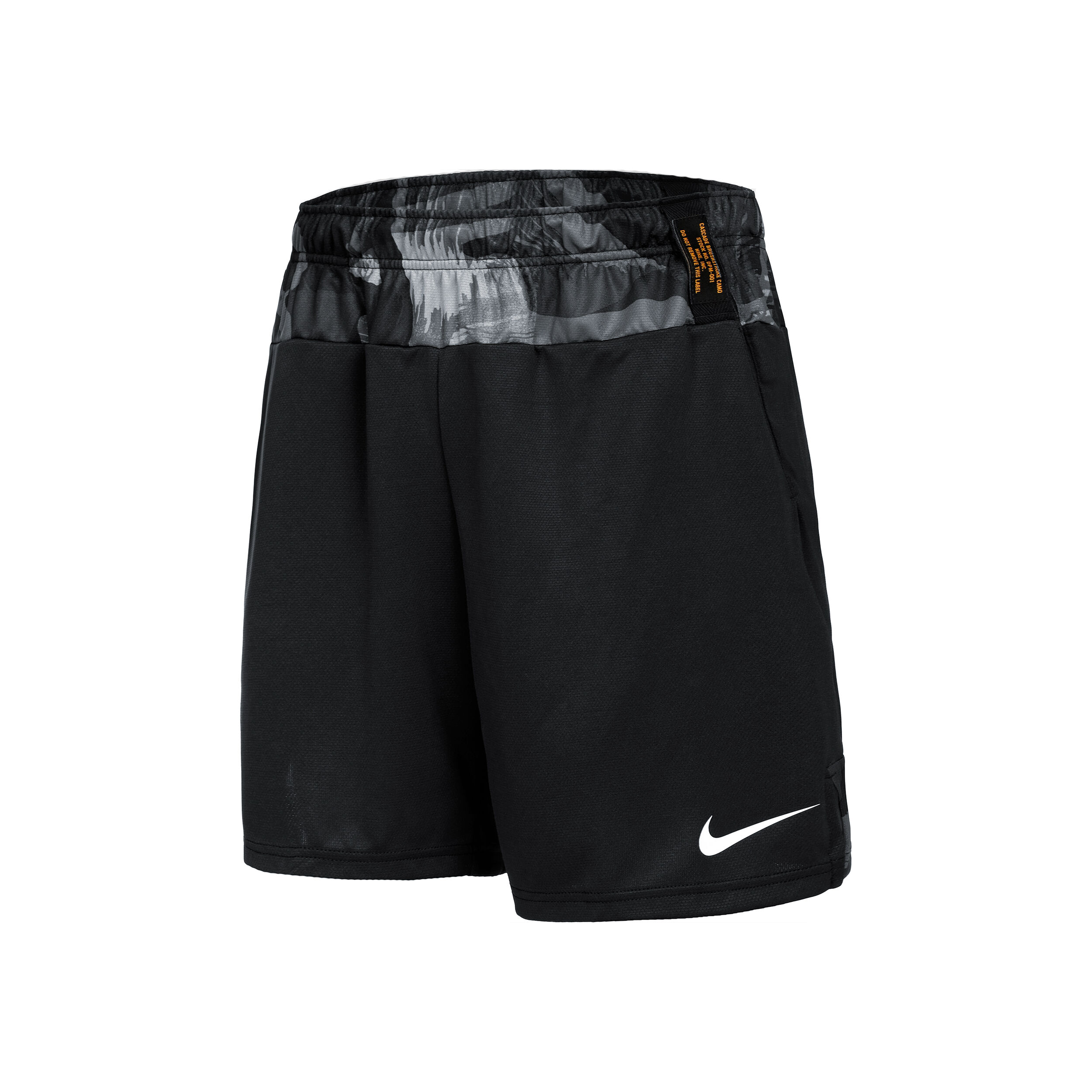 Nike Dri Fit Knit 6.0 Camo Shorts Herren Schwarz Grau online kaufen Tennis Point AT