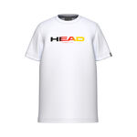 HEAD Bekleidung HEAD DTB Rainbow T-Shirt Kinder-wei&szlig;