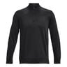 Quarter Half-Zip Longsleeve Herren-Schwarz