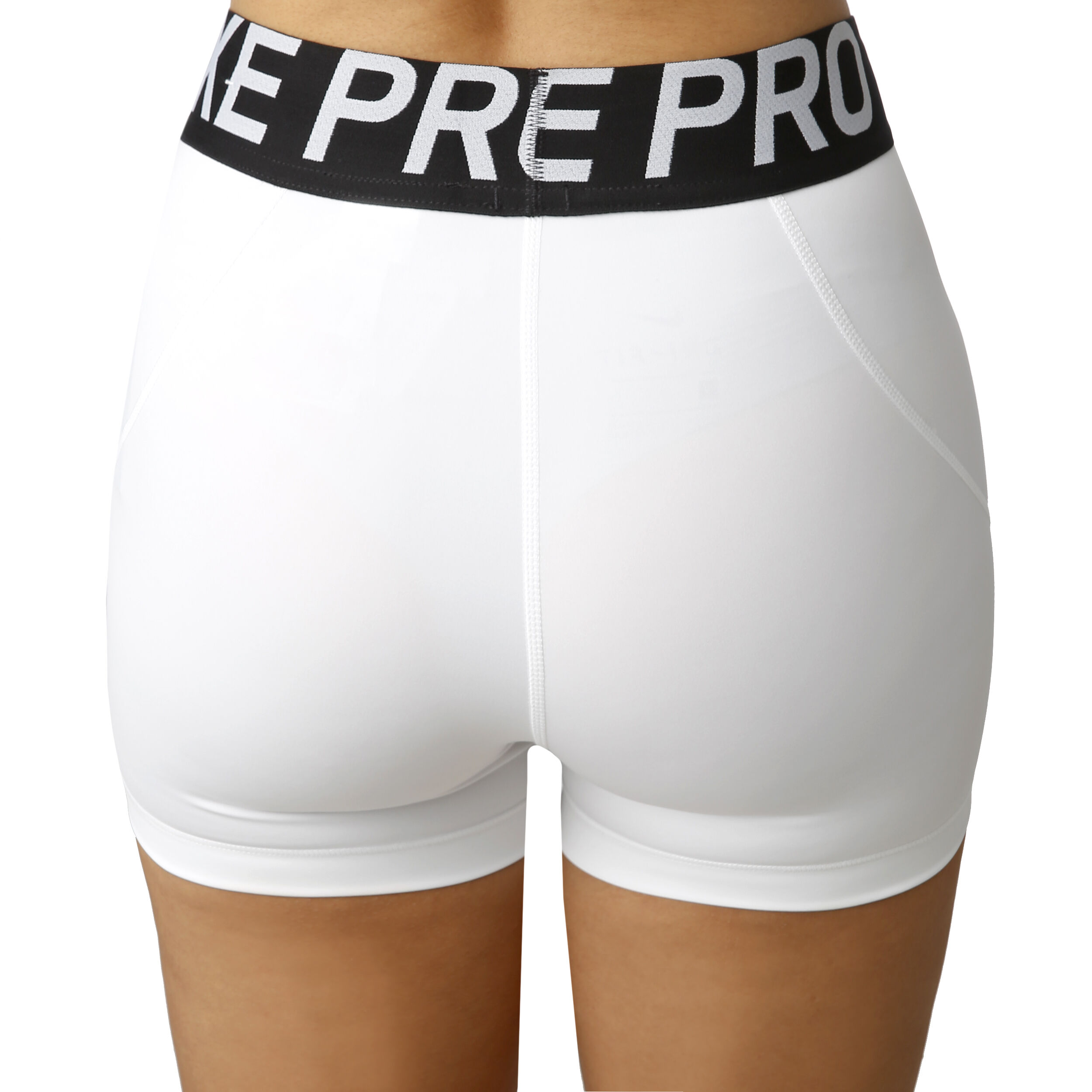 Nike Pro 3in Tight Damen WeiB Schwarz online kaufen Tennis Point AT