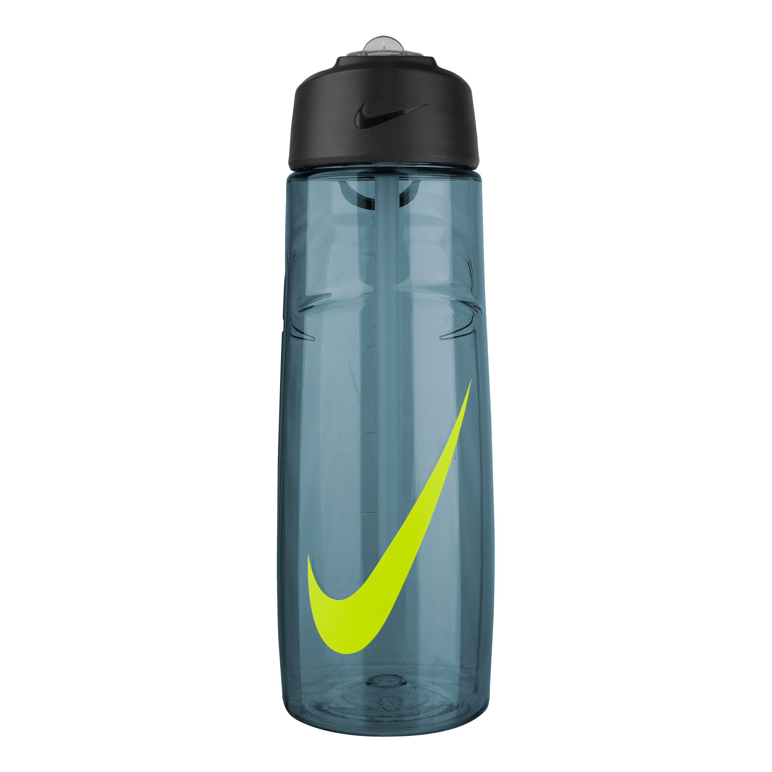 Nike T1 Flow Swoosh Trinkflasche 709ml Dunkelblau Neongelb online kaufen Tennis Point AT