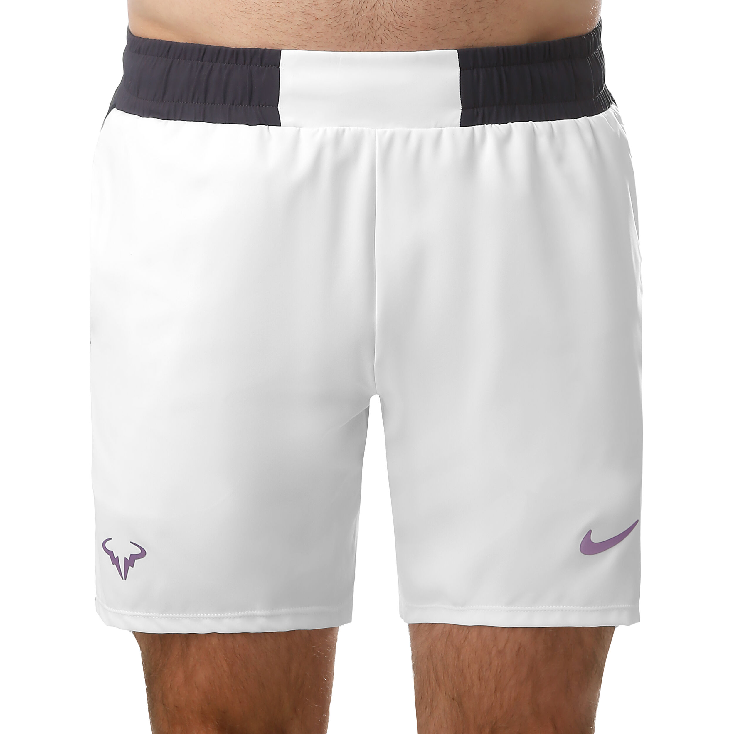 Nike Rafael Nadal Court Dri Fit 7in Shorts Herren WeiB Schwarz online kaufen Tennis Point AT