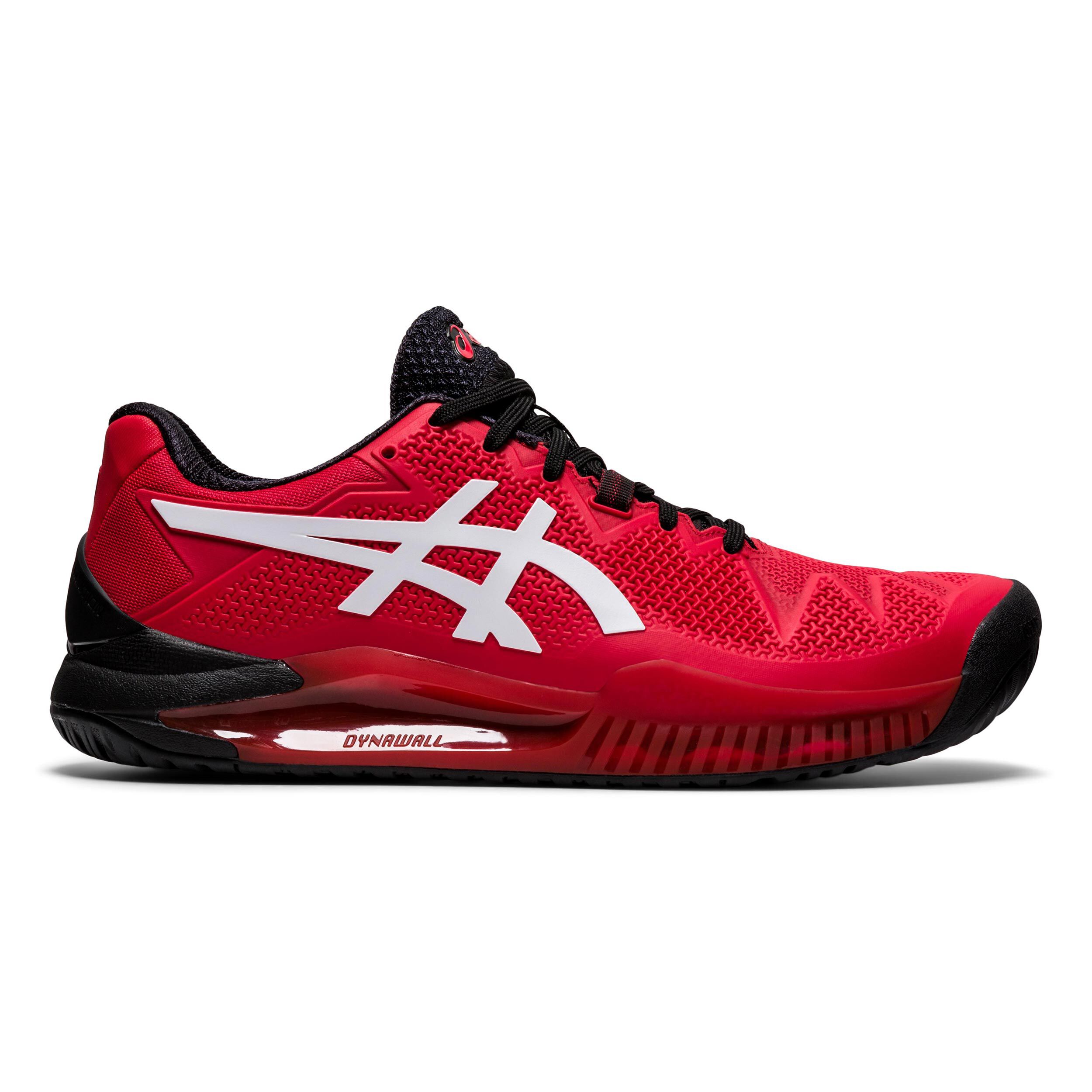ASICS Gel Resolution 8 Allcourtschuh Herren Rot WeiB online kaufen Tennis Point AT